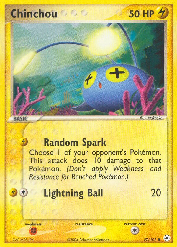 Chinchou [Reverse Holo]